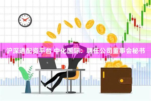 沪深通配资平台 中化国际：聘任公司董事会秘书