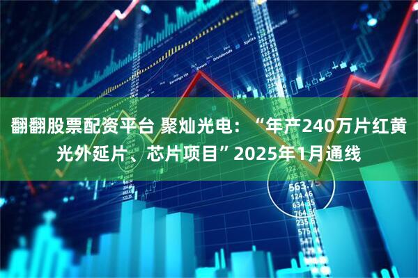 翻翻股票配资平台 聚灿光电：“年产240万片红黄光外延片、芯片项目”2025年1月通线