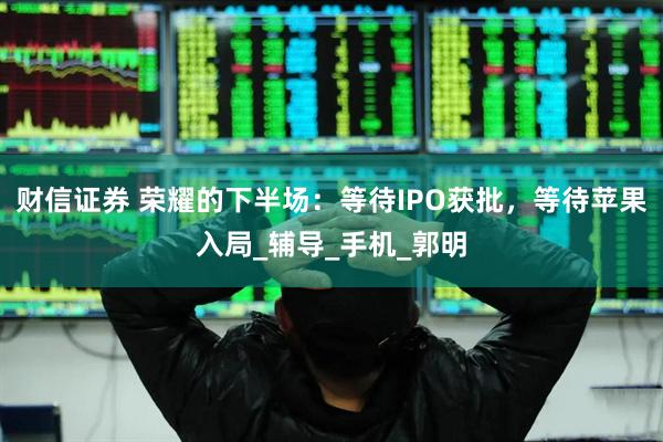 财信证券 荣耀的下半场：等待IPO获批，等待苹果入局_辅导_手机_郭明