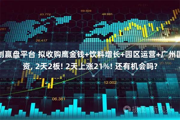 创赢盘平台 拟收购鹰金钱+饮料增长+园区运营+广州国资, 2天2板! 2天上涨21%! 还有机会吗?